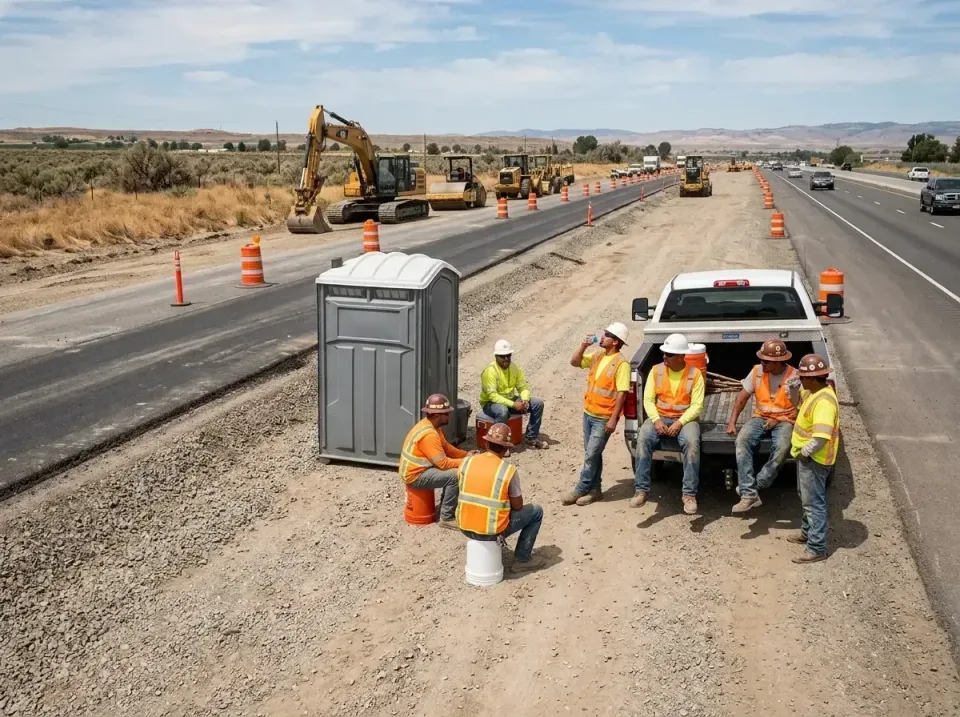 highway-road-construction-crew-007 — frequently asked questions, Porta Potty and Restroom Rentals in Visalia, CA